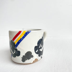 mug : cloudy + rainbow