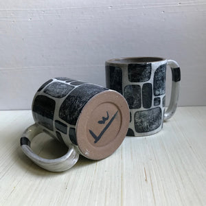 mug : block print